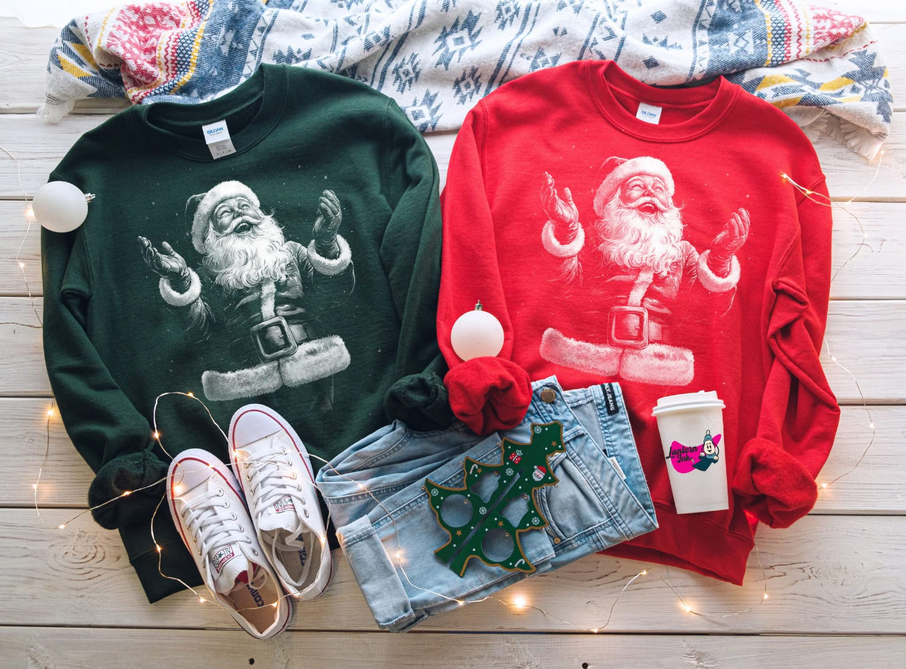 Vintage Santa Crewneck