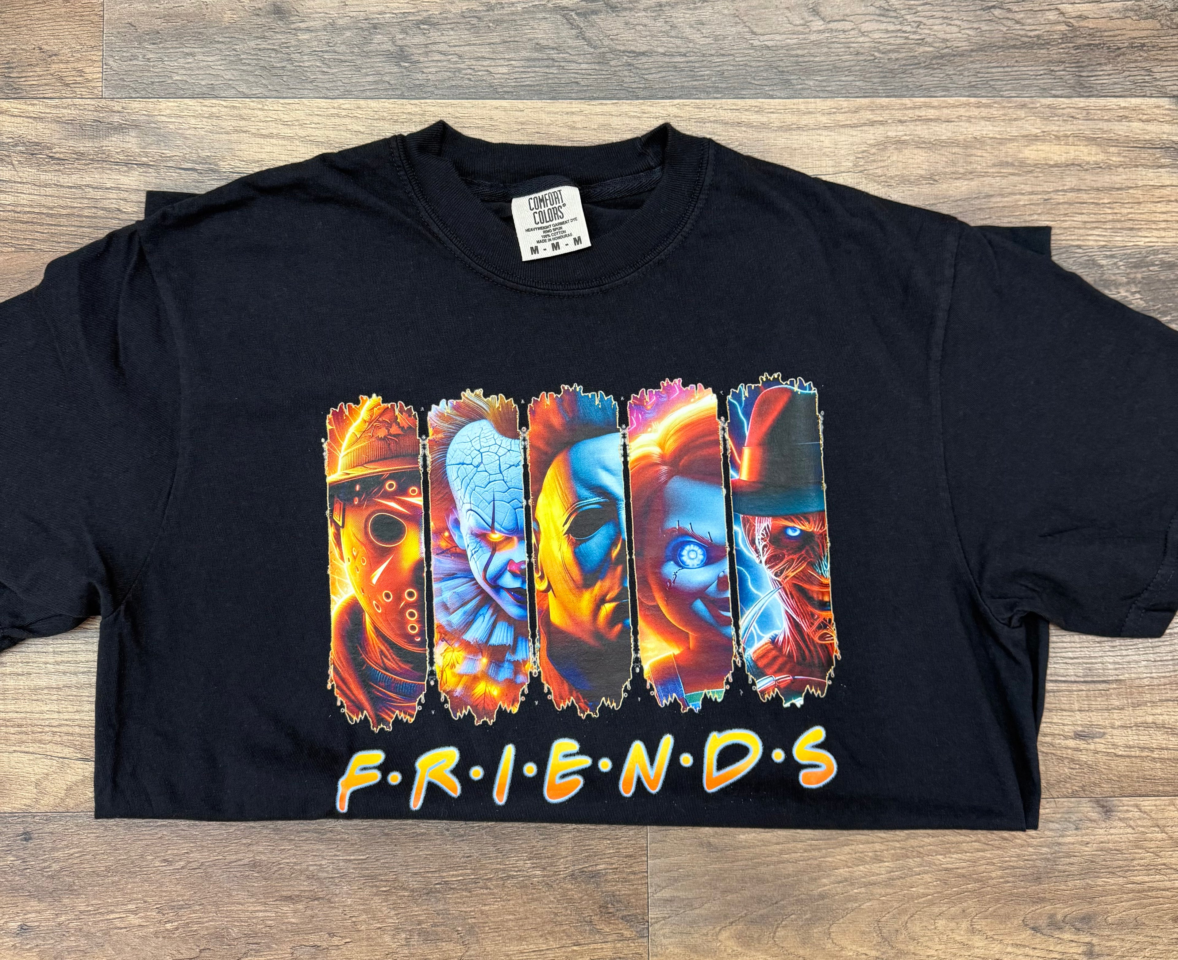 Neon Friends Comfort Color Tshirt