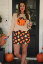 Harvest Hues Pumpkin Sweater