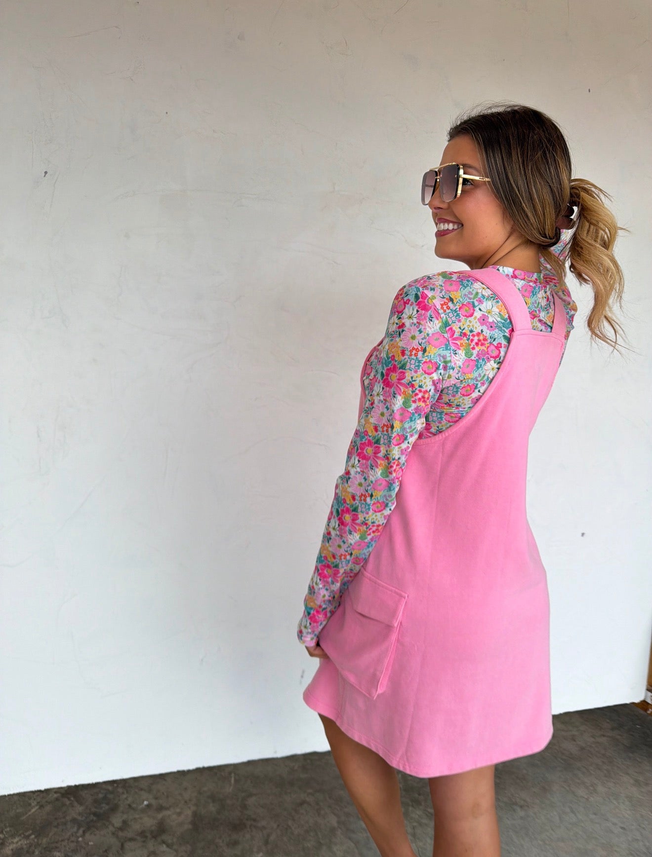 Spring Overall Dress