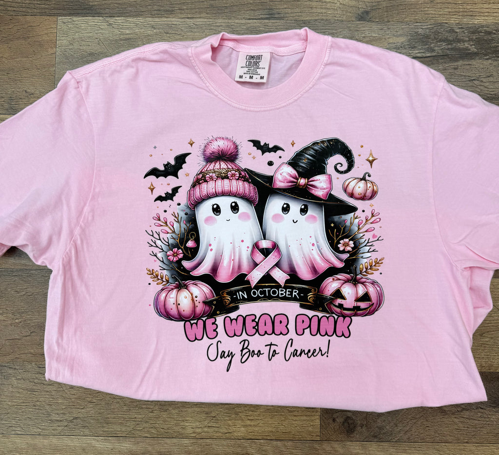 Say Boo to Cancer Shirts