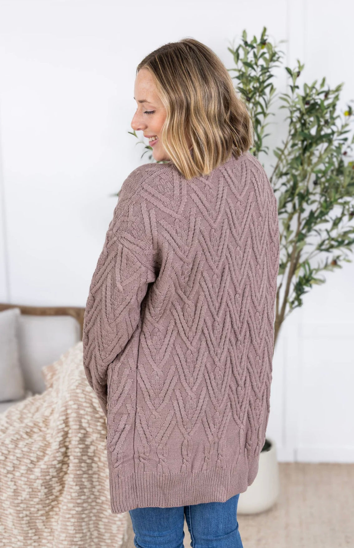 Brooks Button Sweater Cardigan