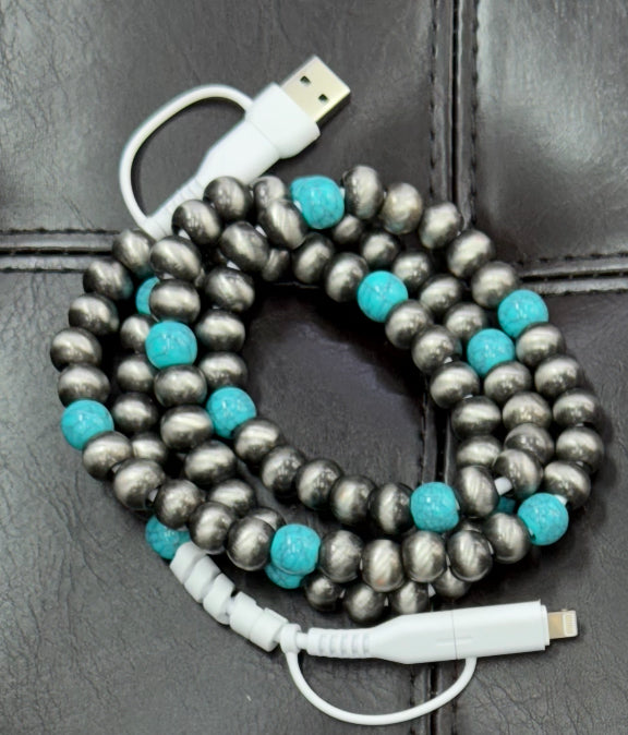 Beaded Charging Cables