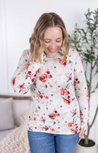 Pink Bloom Long Sleeve Top