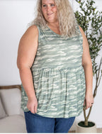 Renee Camo Top