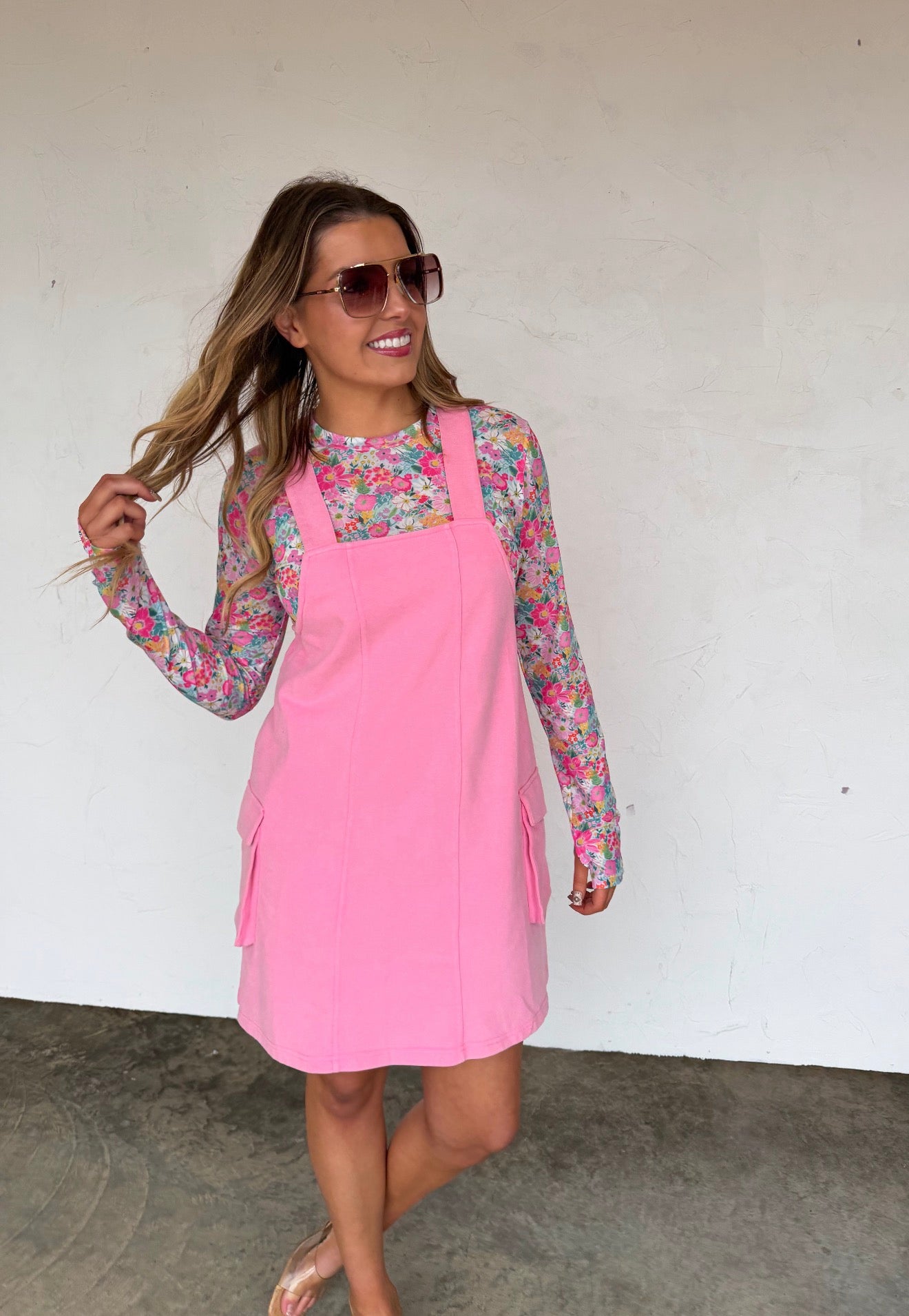 Spring Overall Dress