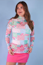 Heirloom Patchwork Mesh Top