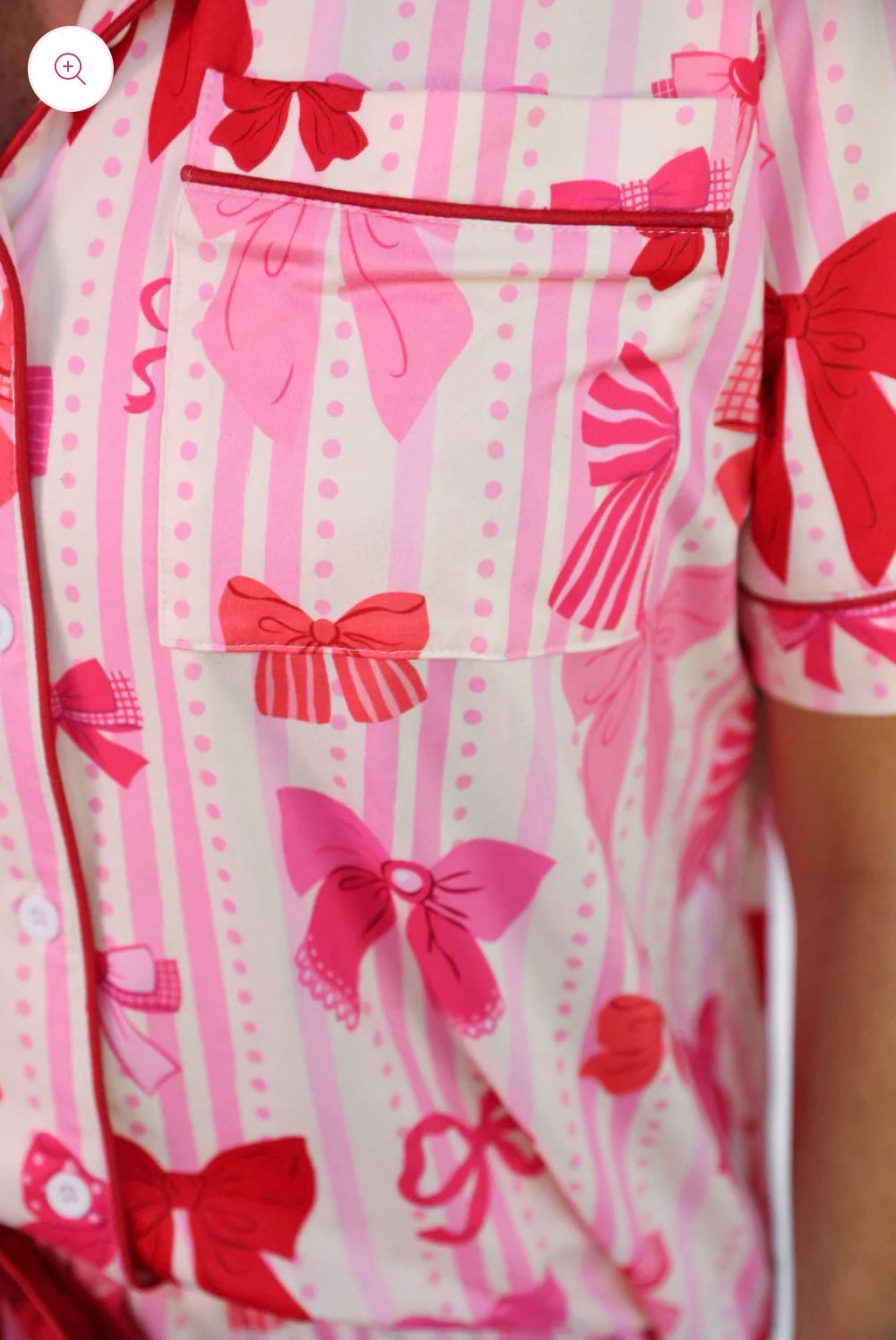 Bow Romance Pajama Set