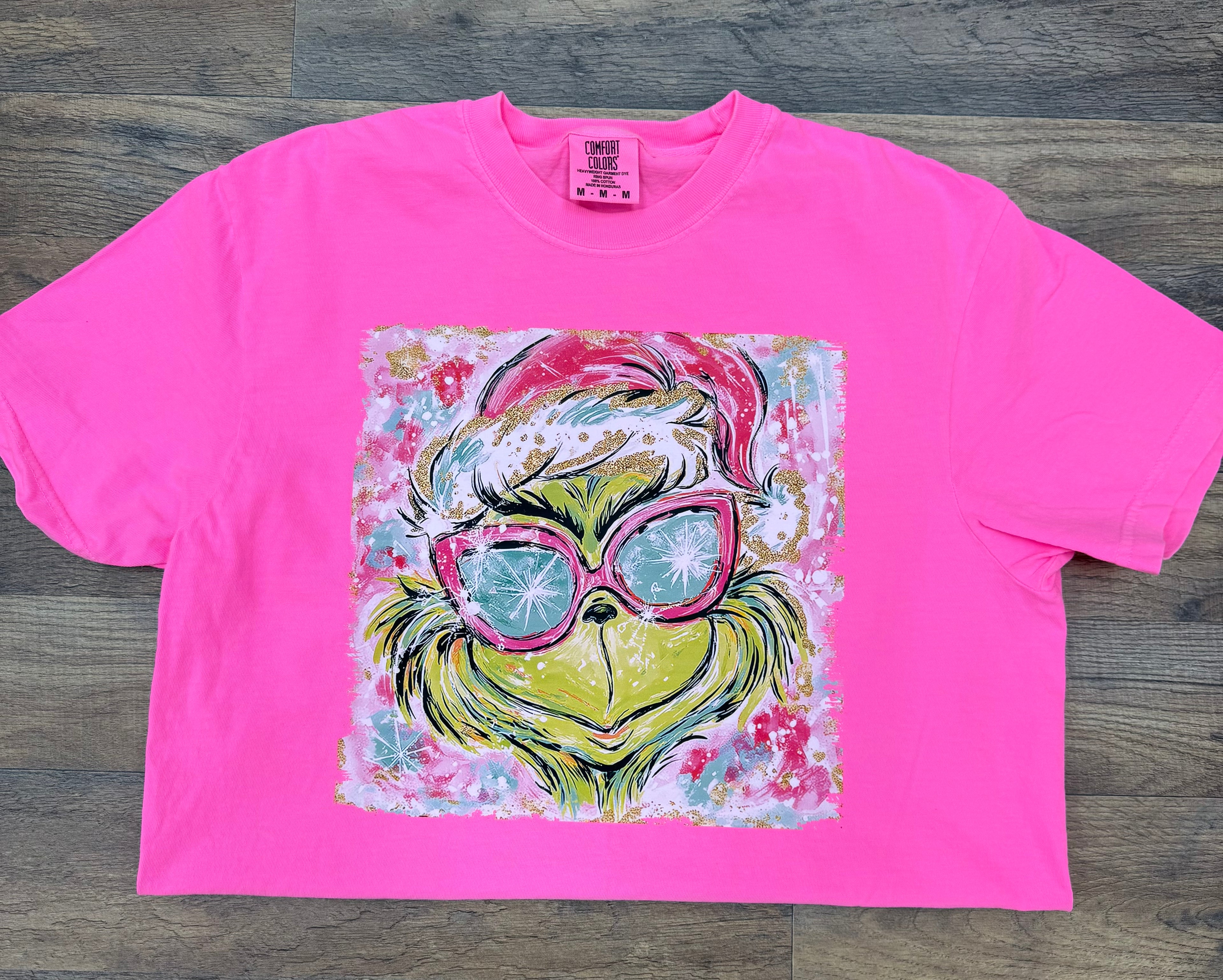 Neon Grinch-Comfort Color Tshirt