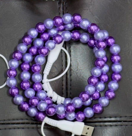Beaded Charging Cables