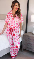 Bow Romance Pajama Set