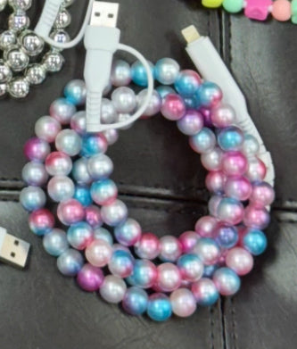 Beaded Charging Cables