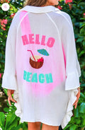 Hello Beach Coverup