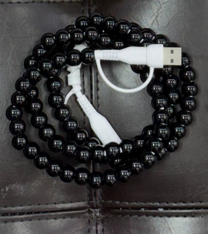 Beaded Charging Cables