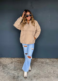 Peyton Puffer Jacket Beige