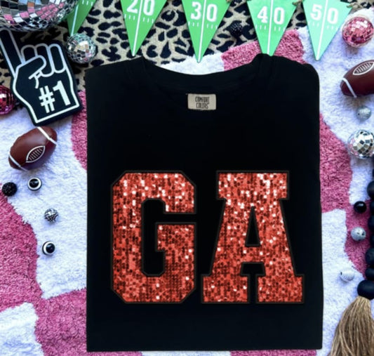 Glitter Ga Bulldogs Tshirt