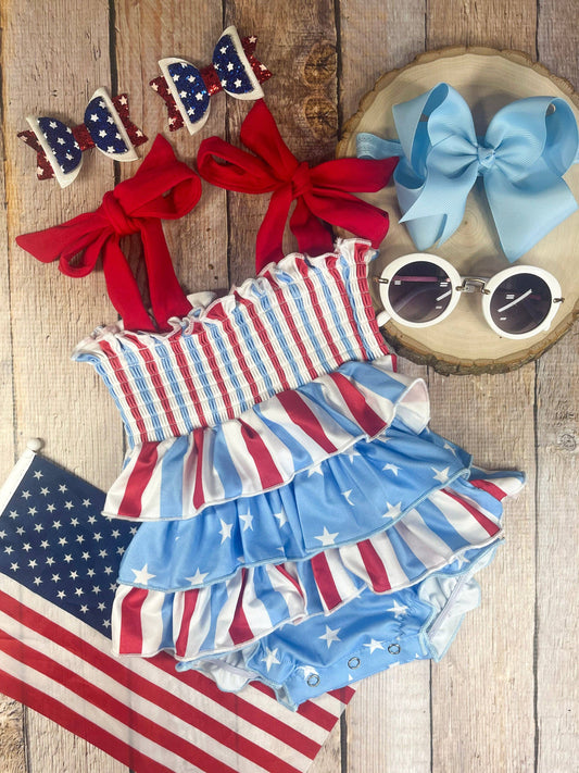 Stars & Stripes Infant Romper