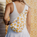 Softball Happy Face Sling Bag