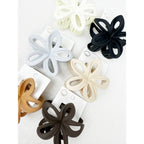 Cut out Plumeria Hair Claws Clips