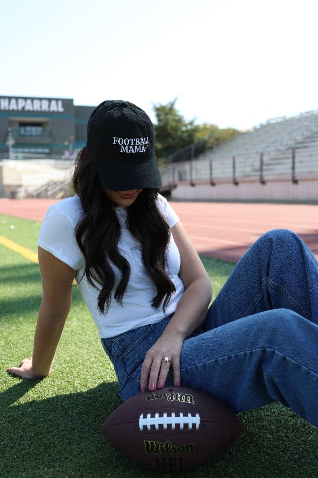 Football mama hat