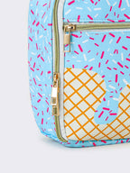 Ice Cream Drip Canvas Lunch Boxes Bag