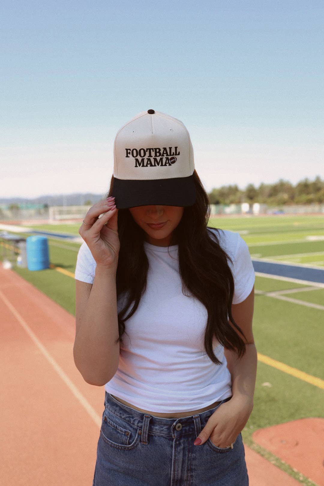 Football mama hat
