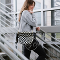 Farah Fanny Pack Shldr Sling Bag - Blk Checkered