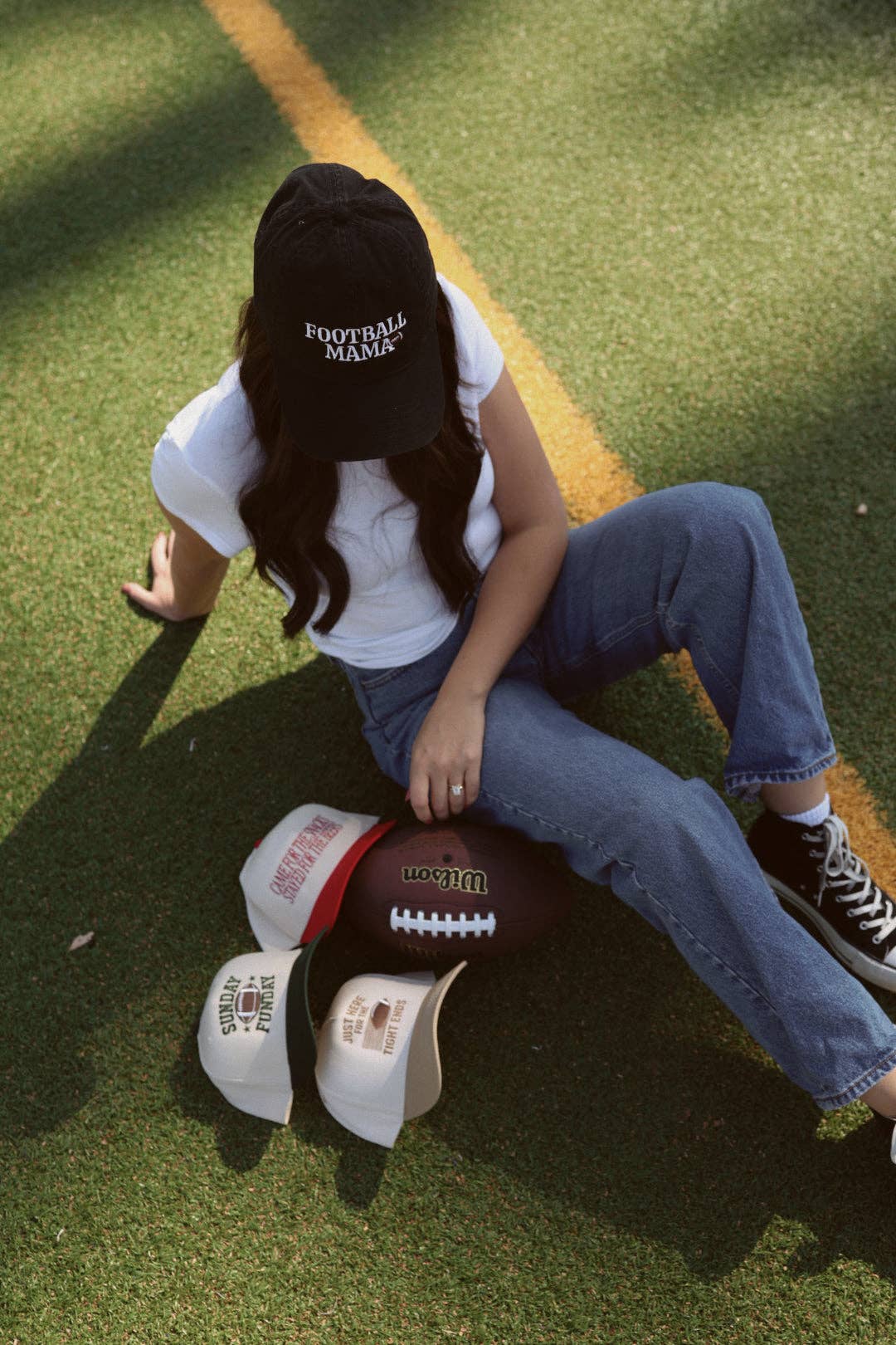 Football mama hat