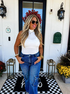 BAYLIE MOCK NECK BODYSUIT